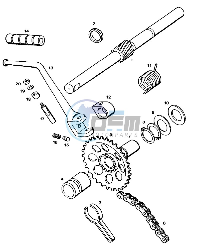 Starter mechanism