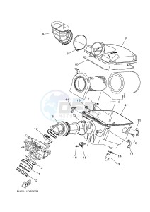 YFM700FWBD YFM70KPXG KODIAK 700 EPS (2SM3) drawing INTAKE