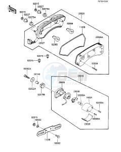 ZL 600 A [ZL600 ELIMINATOR] (A1-A2) drawing TAILIGHT