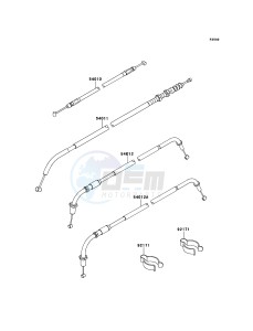 W800 EJ800ACFA GB XX (EU ME A(FRICA) drawing Cables