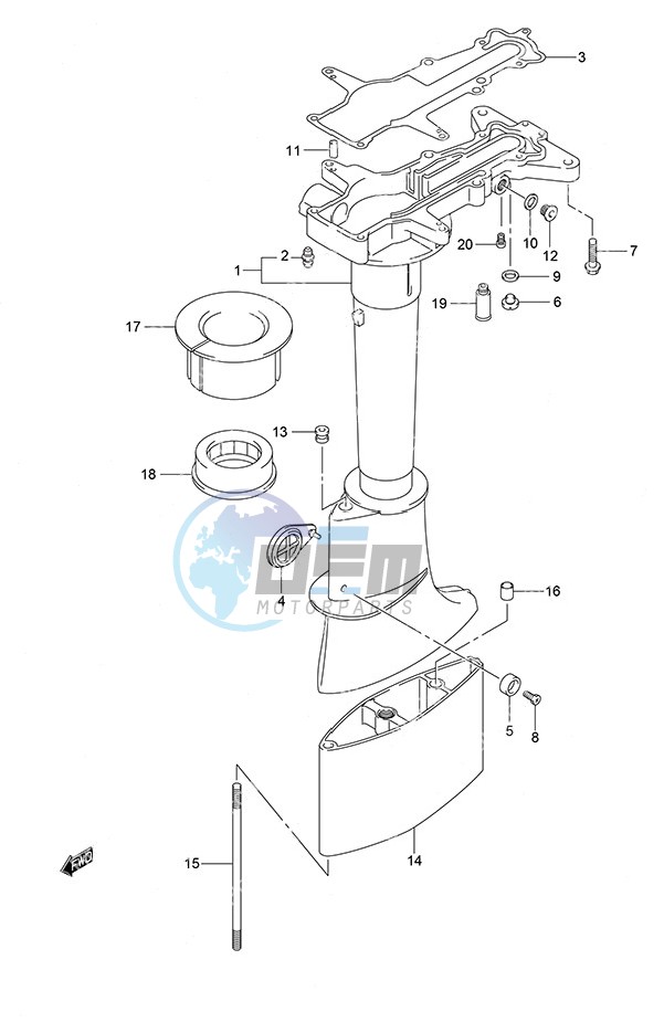 Drive Shaft Housing