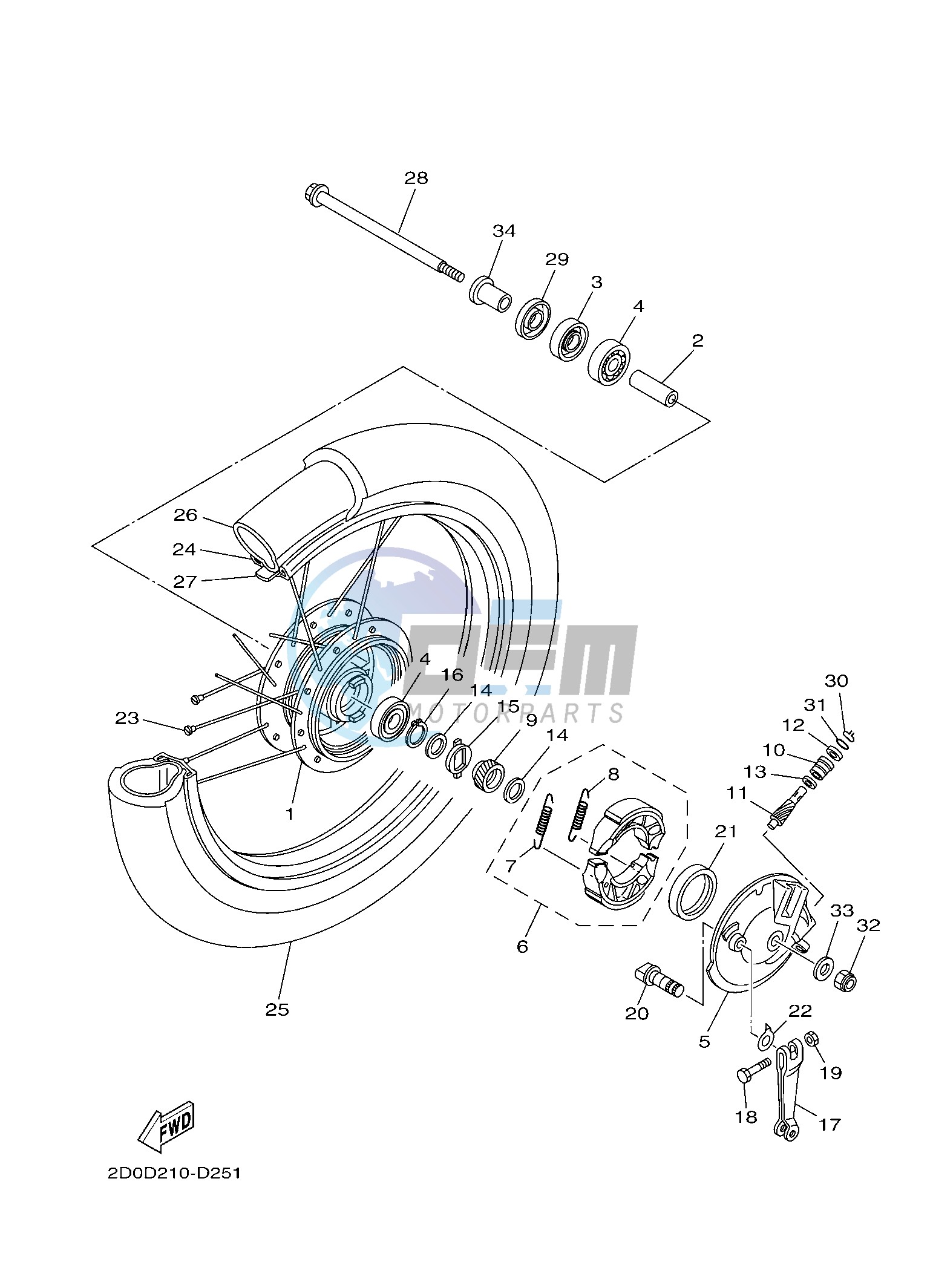 FRONT WHEEL