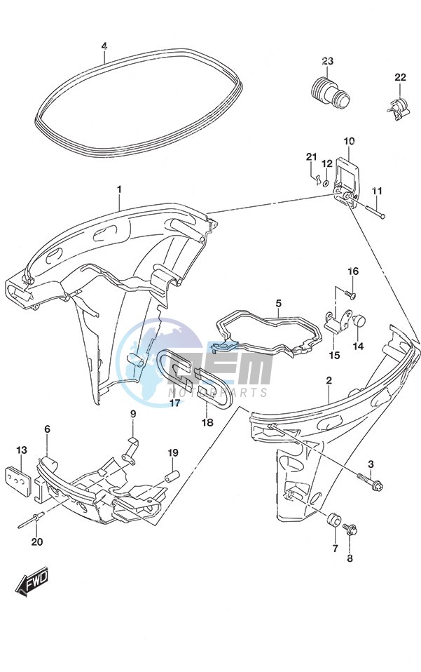 Side Cover - Remote Control