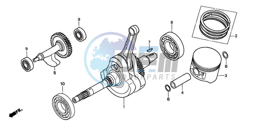 CRANKSHAFT/PISTON