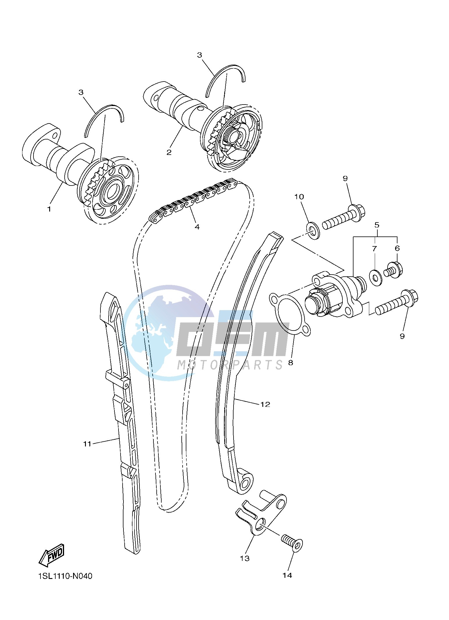 CAMSHAFT & CHAIN