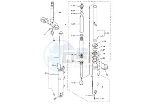 FZS FAZER 600 drawing FRONT FORK