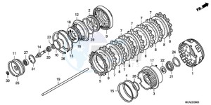 GL1800A NZ - (NZ) drawing CLUTCH