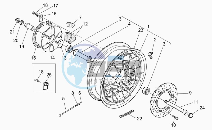 Rear wheel