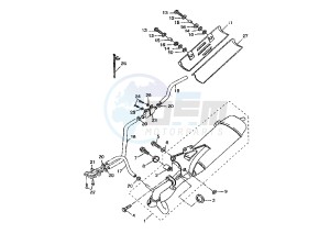 CW L BW'S 50 drawing EXHAUST