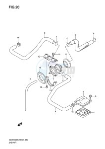 GSX1400 (E2) drawing SECOND AIR