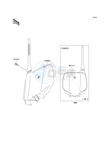 KX 100 A [KX100 MONSTER ENERGY] (A6F - A9FA) D6F drawing ACCESSORY