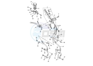 YZF R7 OW02 750 drawing FRONT MASTER CYLINDER 1