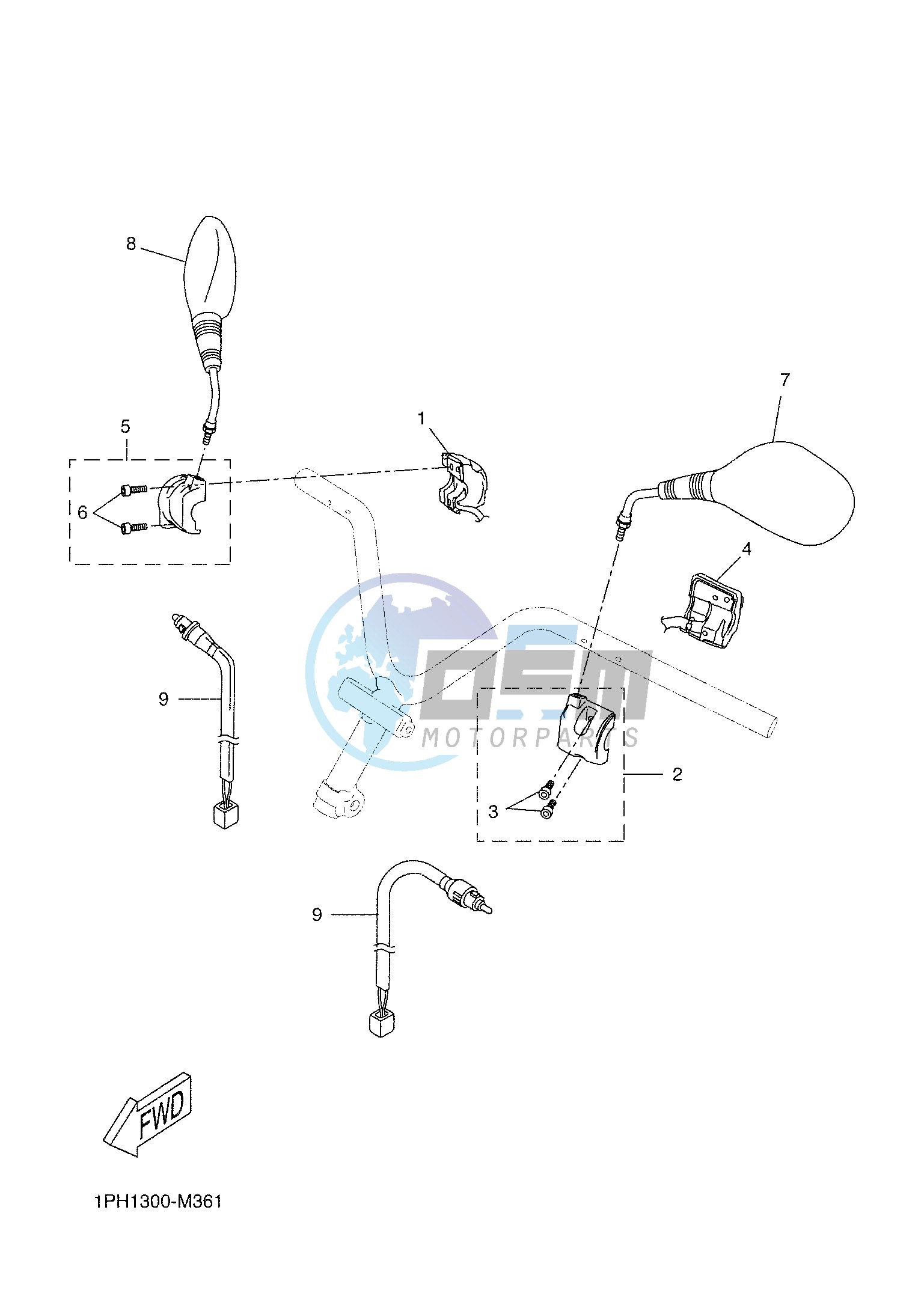 HANDLE SWITCH & LEVER