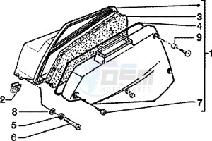 Skipper 150 4t drawing Air Cleaner