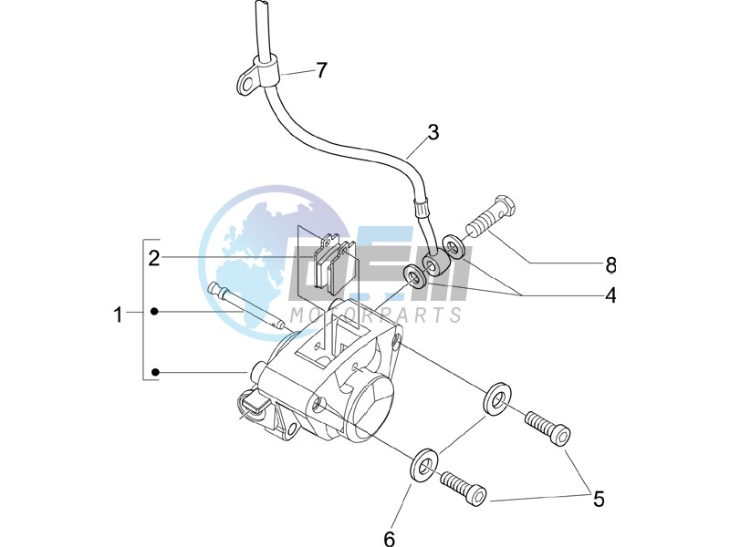 Brakes hose  - Calipers