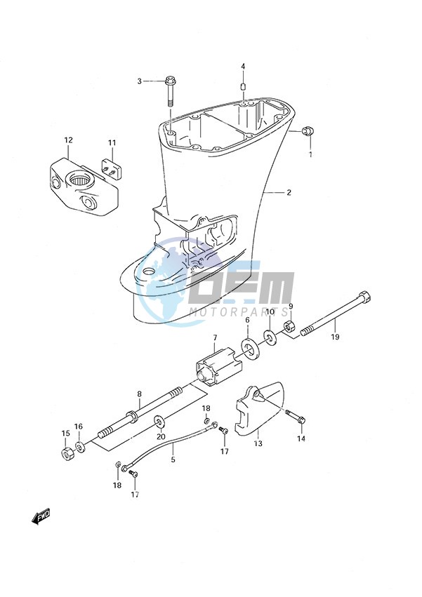 Drive Shaft Housing