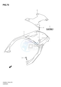 DL650 (E2) V-Strom drawing CARRIER