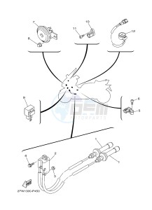 XP500A T-MAX 530 (2PWC) drawing ELECTRICAL 2