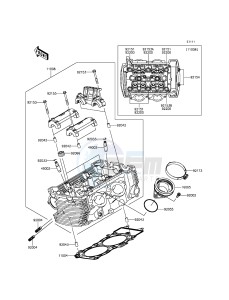 VULCAN_S EN650AFF XX (EU ME A(FRICA) drawing Cylinder Head