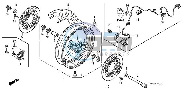 FRONT WHEEL