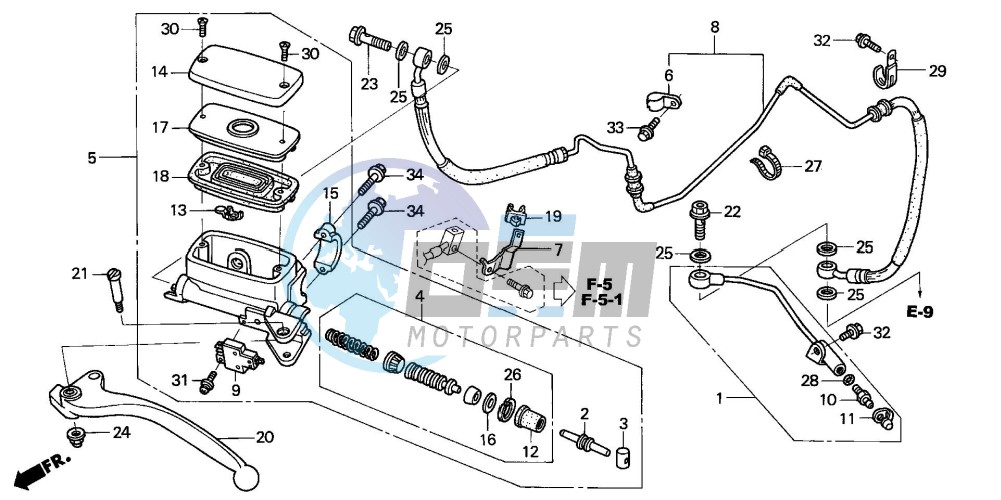 CLUTCH MASTER CYLINDER