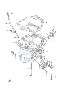 DF 90A drawing Oil Pan