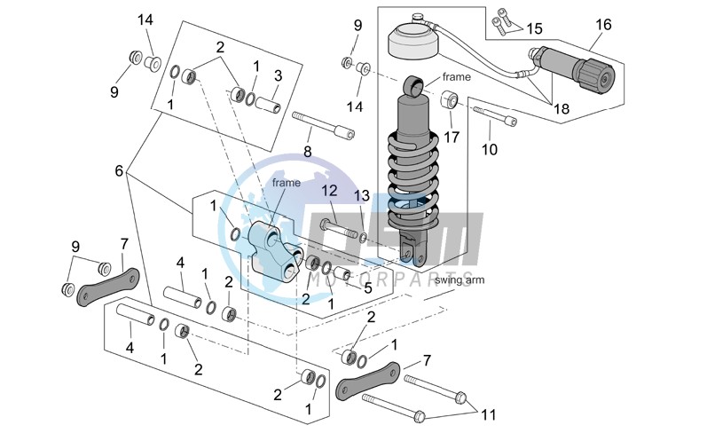 Connecting rod and Shock absorber