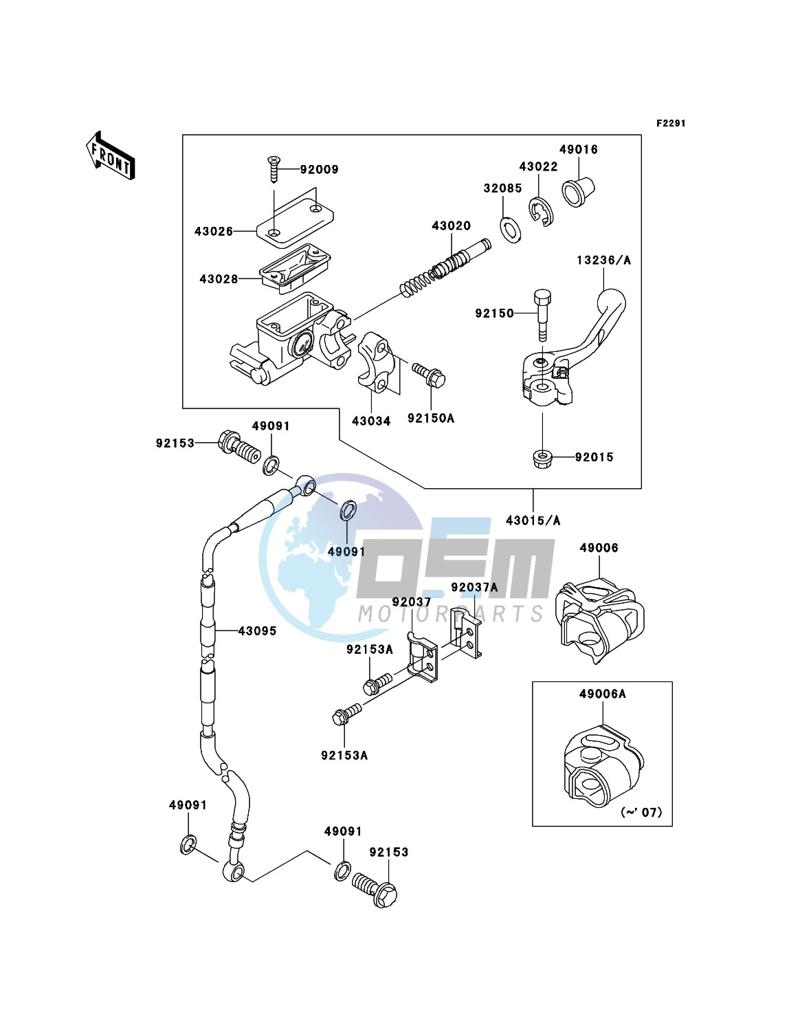 Front Master Cylinder