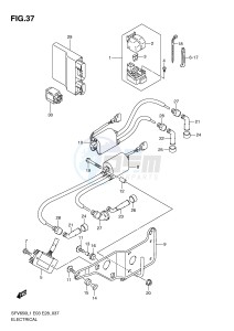 SFV650 (E3-E28) Gladius drawing ELECTRICAL (SFV650AL1 E28)