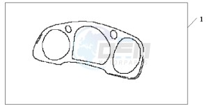 GL1800A drawing SATEEN METER PANE