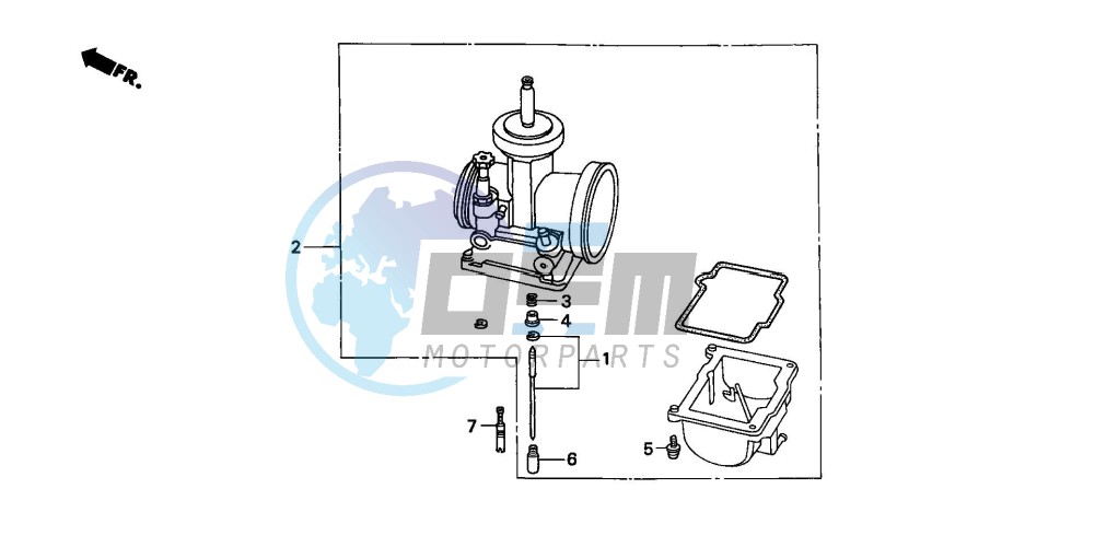 CARBURETOR OPTIONAL PARTS KIT