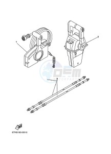 F150AETX drawing REMOTE-CONTROL