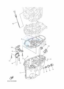 F70AETL drawing OIL-PAN