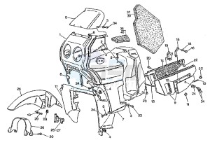 ELEFANT 750 drawing BODY