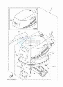 F15CES drawing FAIRING-UPPER