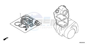 TRX500FMD TRX500FM Europe Direct - (ED) drawing GASKET KIT A