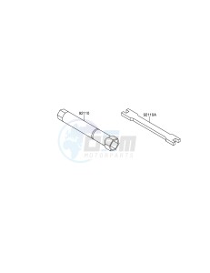 RM-Z250 (E28) drawing OWNER'S TOOL