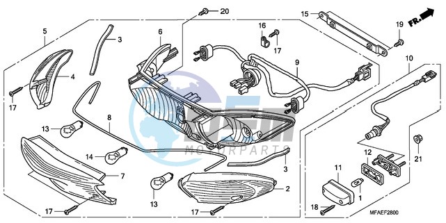 REAR COMBINATION LIGHT