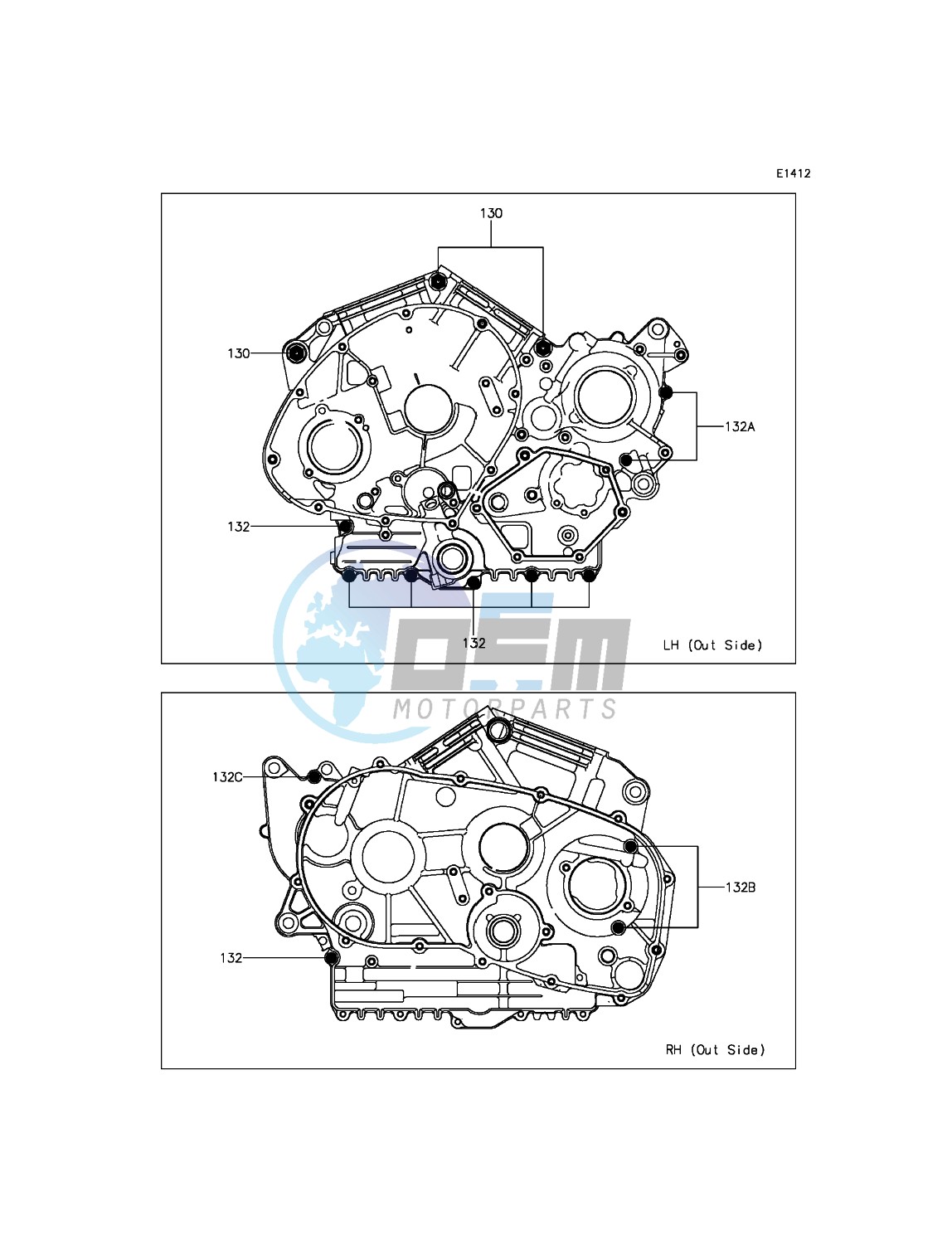 Crankcase Bolt Pattern