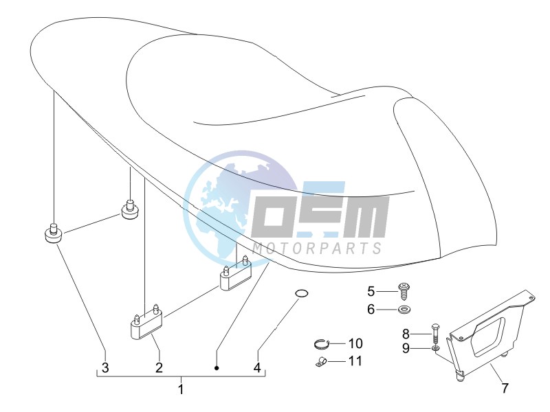 Saddle seats - Tool roll