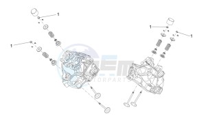 RXV 550 RXV 450-550 STREET LEGAL drawing Valves pads