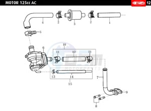 MARATHON-125-E4-AC-WHITE drawing VALVES AIS