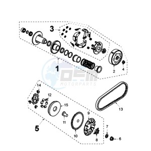 VCLIC EV drawing CLUTCH WITH SENSOR