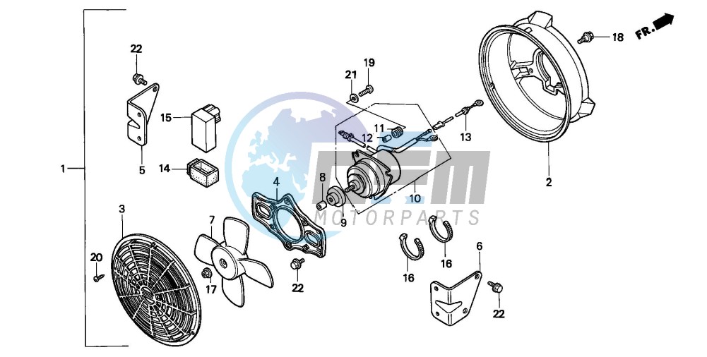 COOLING FAN KIT