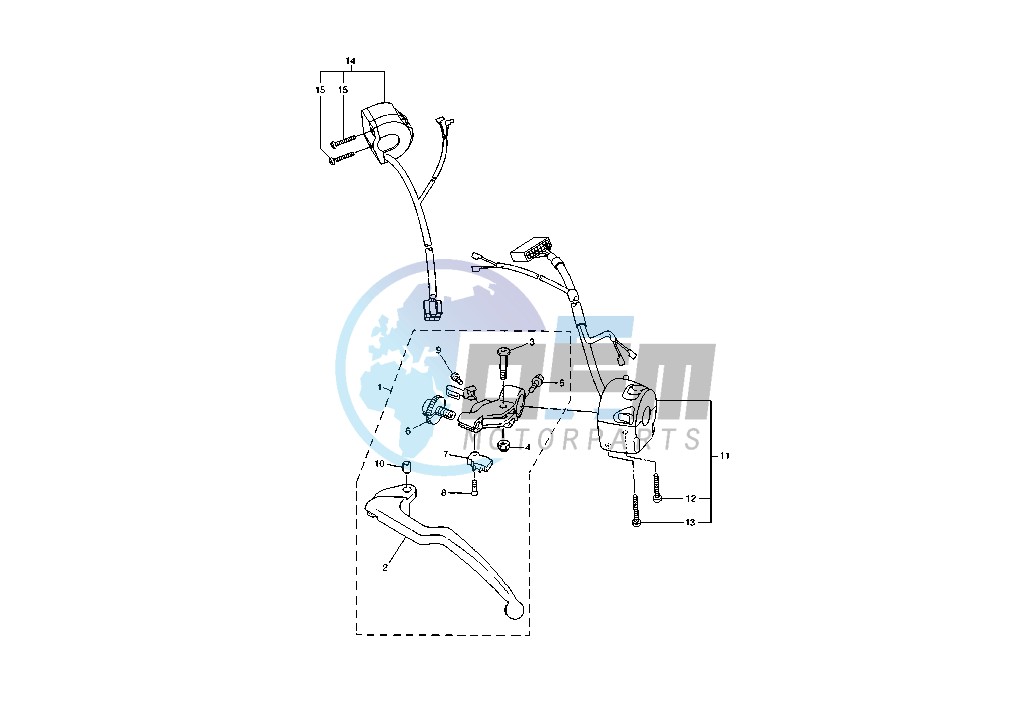 HANDLE SWITCH- LEVER