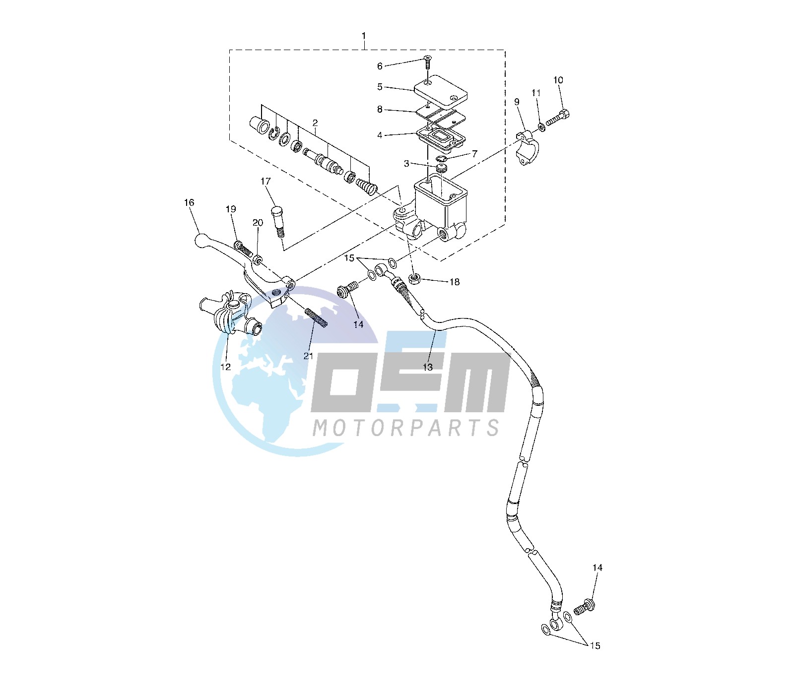 FRONT MASTER CYLINDER