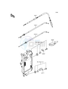 KLX250 KLX250SFF XX (EU ME A(FRICA) drawing Cables