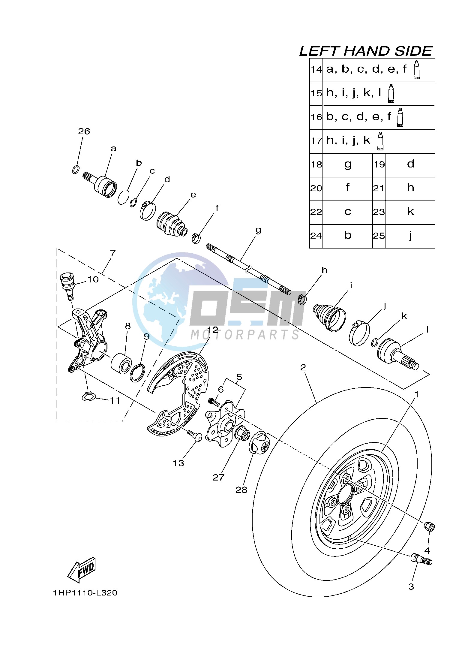 FRONT WHEEL