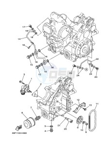 YFM700FWAD YFM7NGPAK (B4FN) drawing OIL PUMP