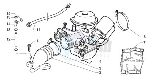 Super Hexagon 180 GTX 12 inch drawing Carburettor